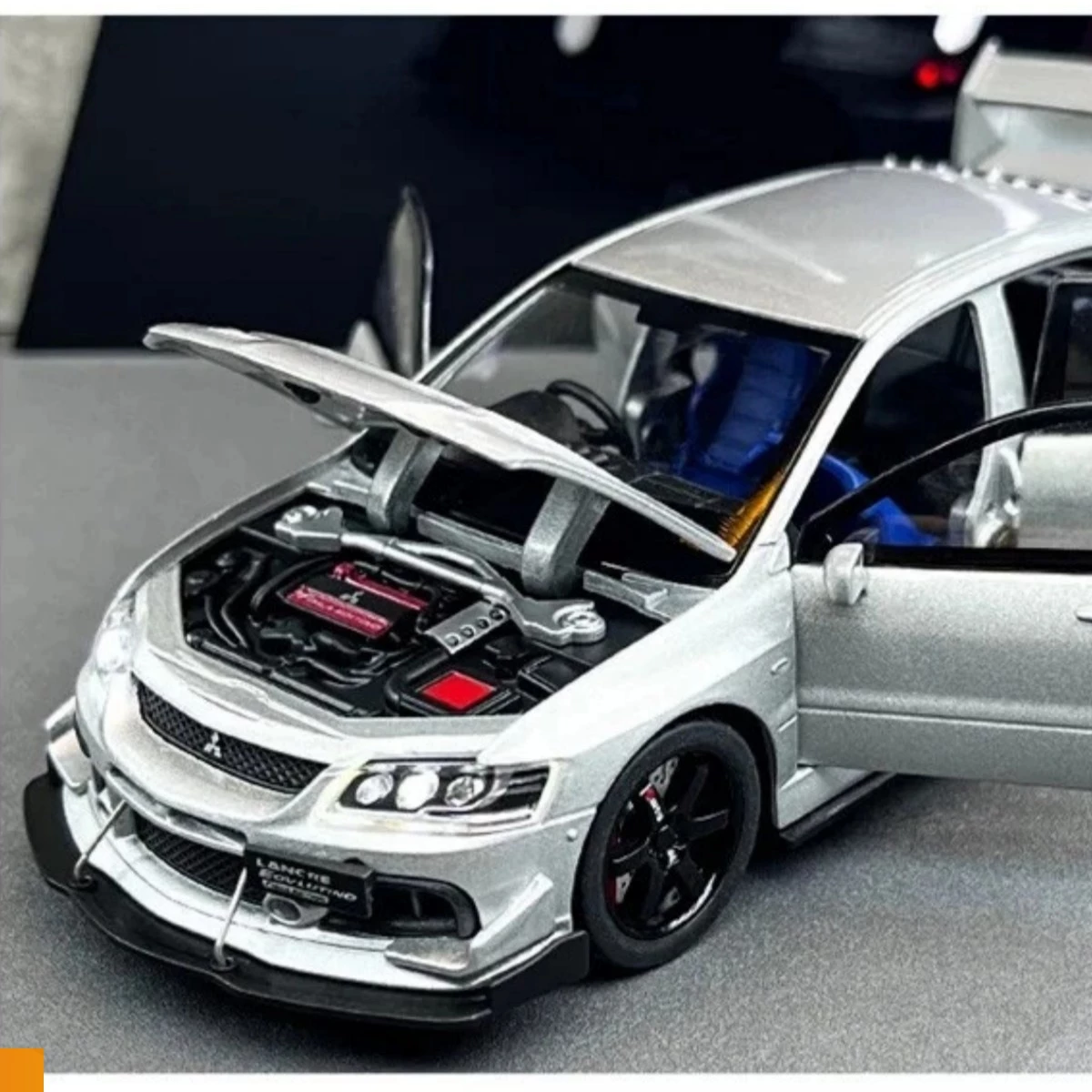 Mitsubishi Lancer Evolution EVO IX Final Edition Toy Car Model Diecast ...