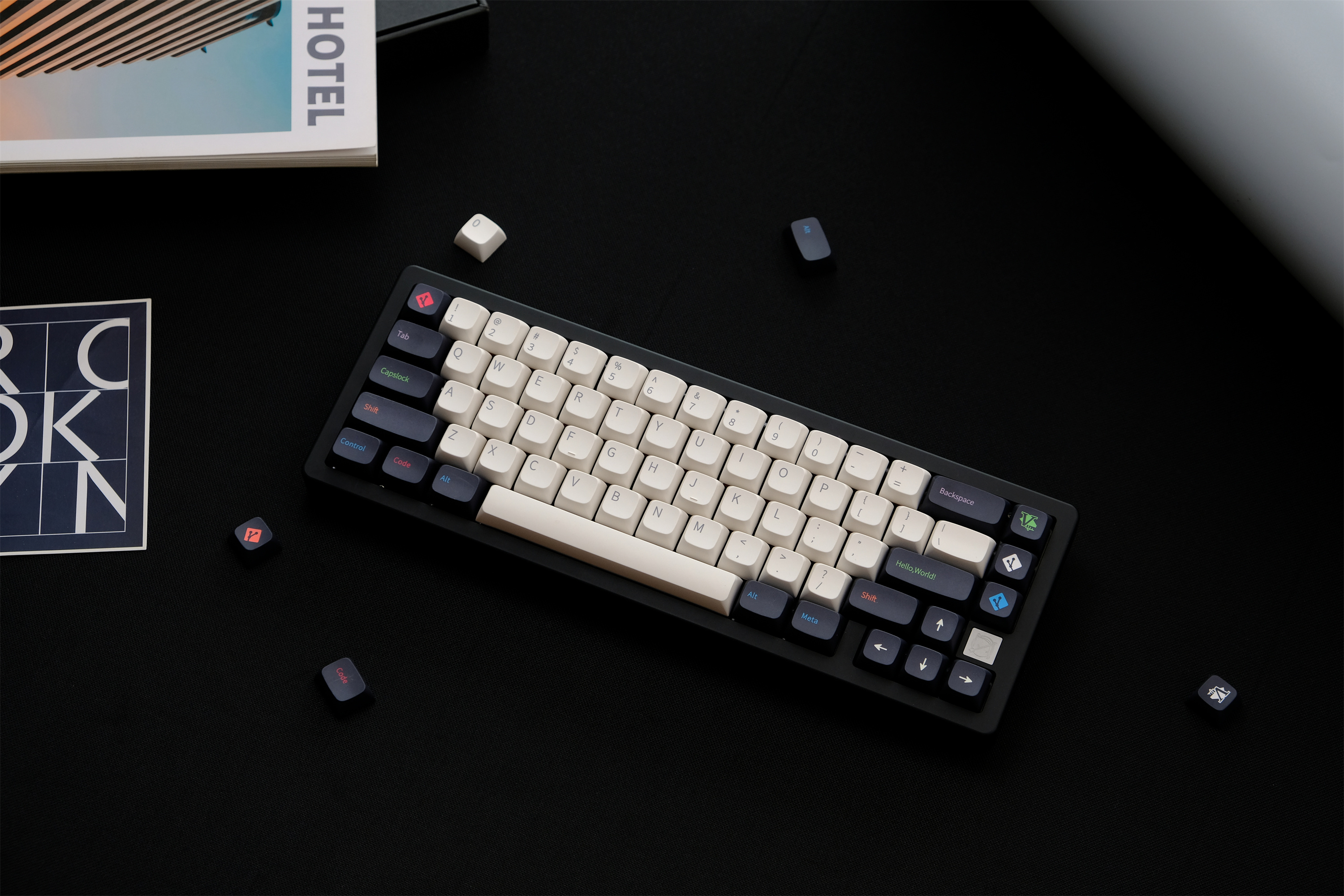 GMK Coder Keycaps 126 Keys PBT Material XDA Profile for CHERRY MX ...
