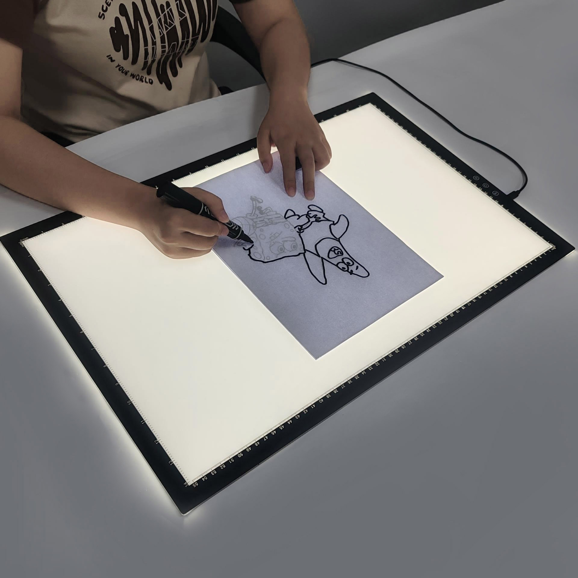 LED copy table A2 Art Artcraft Stencil LED drawing board | Shopee Malaysia