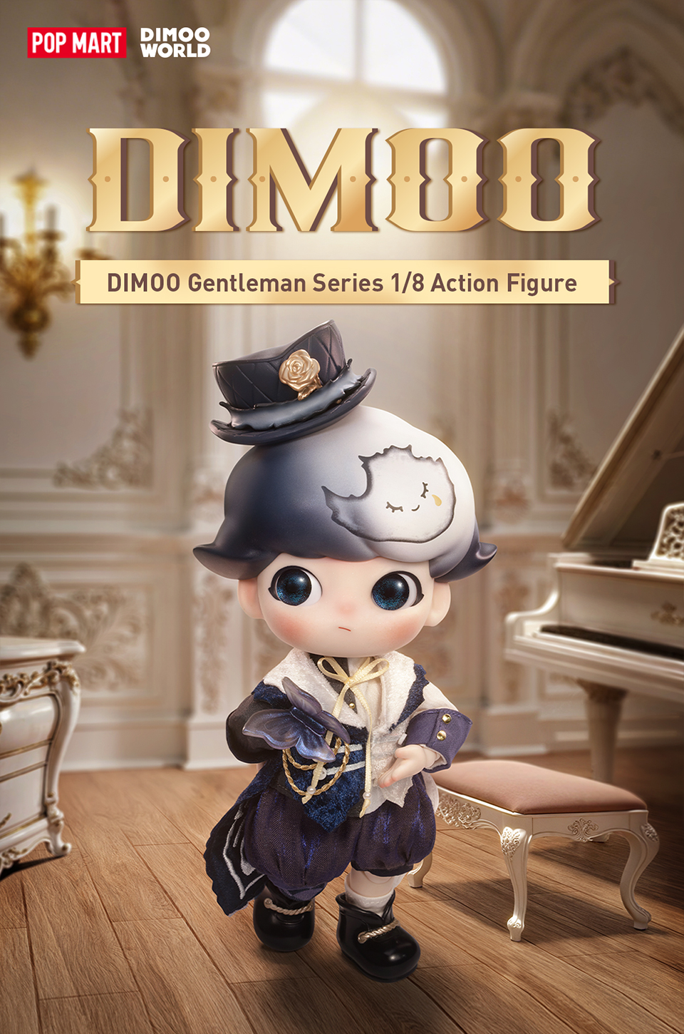 POP MART DIMOO Gentleman Series 1/8 Action Figure | Shopee Malaysia