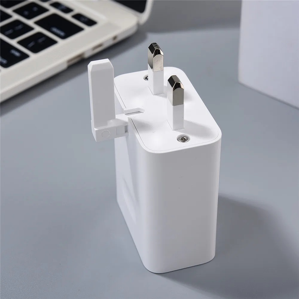 Original HUAWEI 88W Dual Ports Charger Super Fast Charger USB A/C PD UK ...