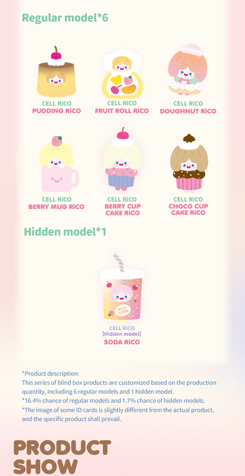 FINDING UNICORN RiCO Everywhere CELL RiCO With Me Happy Sweets Series ...