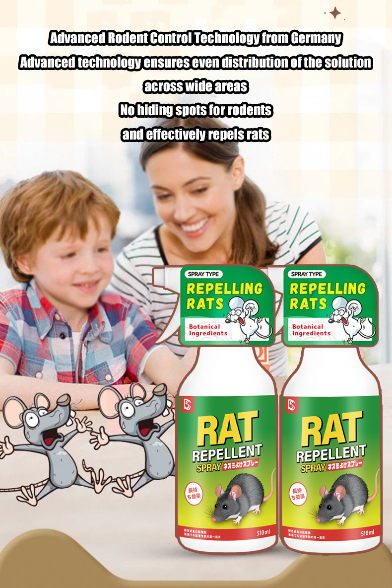 🐭 Rats Dare Not Come Again 🐭 Rat repellent Penghalau tikus Ubat halau ...