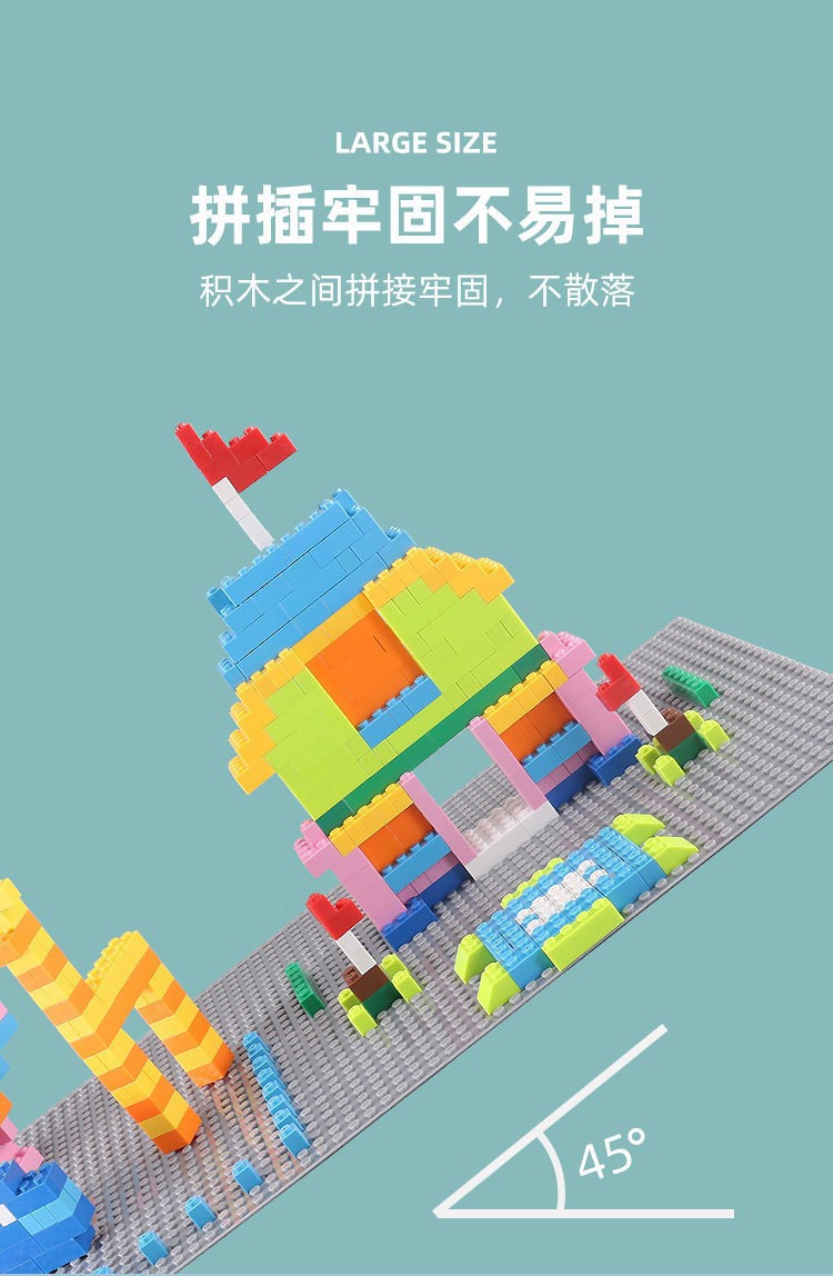 1000pcs Kids bricks Toys Children City Building Blocks Compatible With ...
