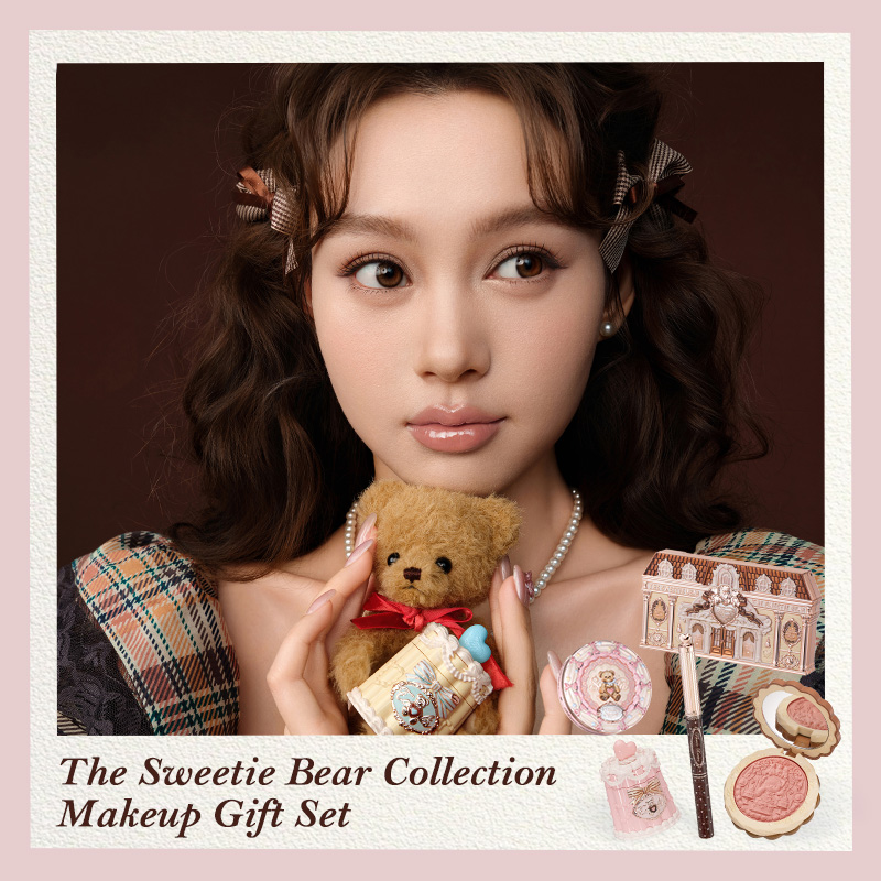 Flower Knows The Sweetie Bear Collection Makeup 5-Piece Gift Set ...