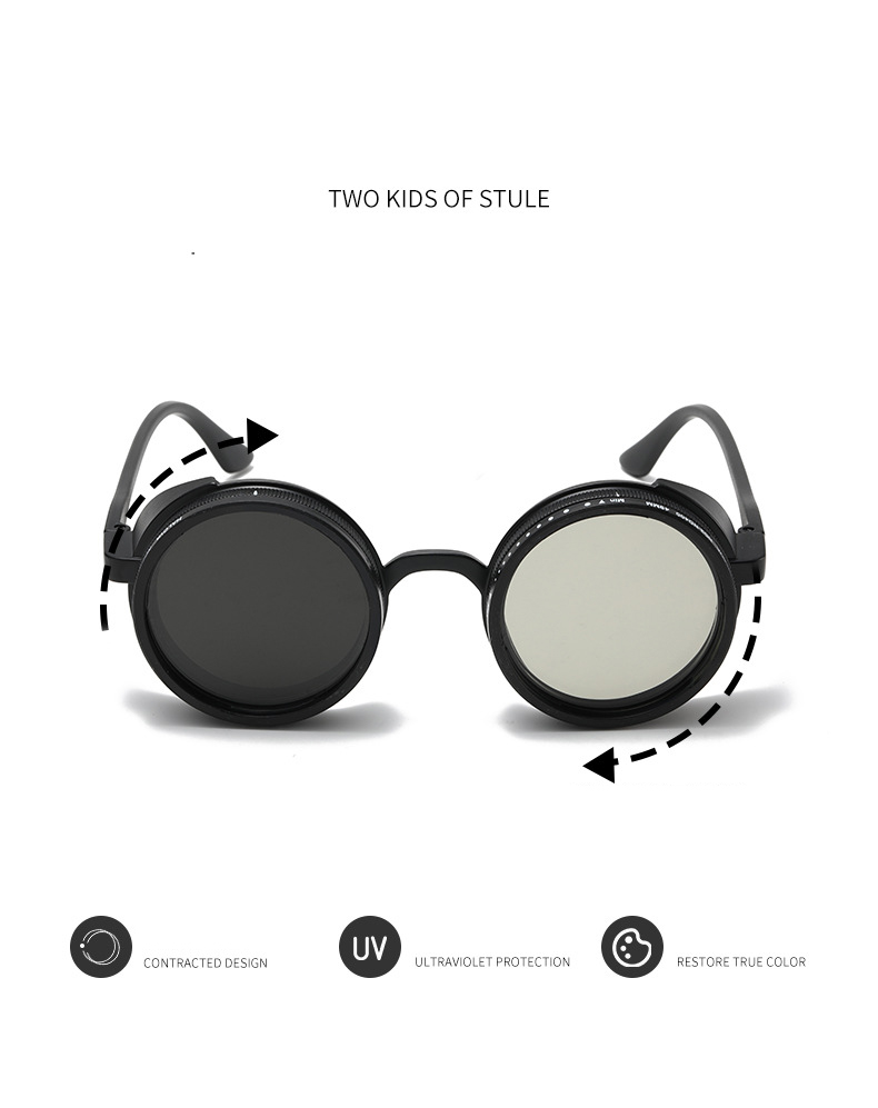 Polarized sunglasses with adjustable dimming and ND9 level UV400 ...