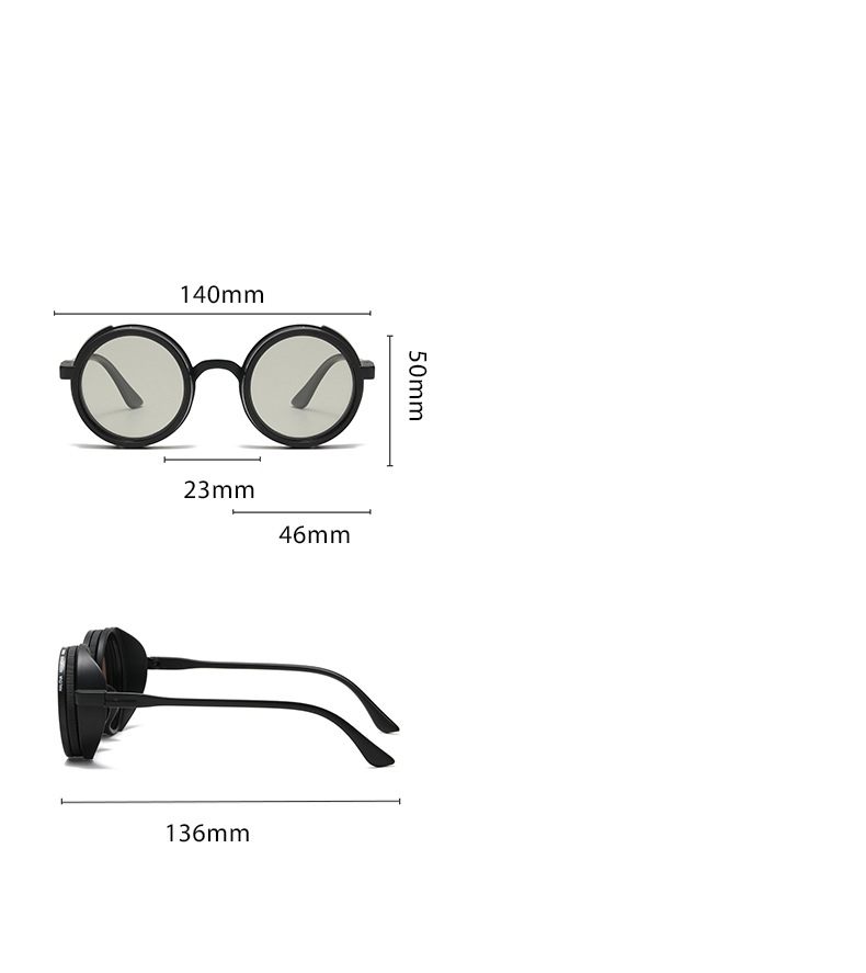 Polarized sunglasses with adjustable dimming and ND9 level UV400 ...
