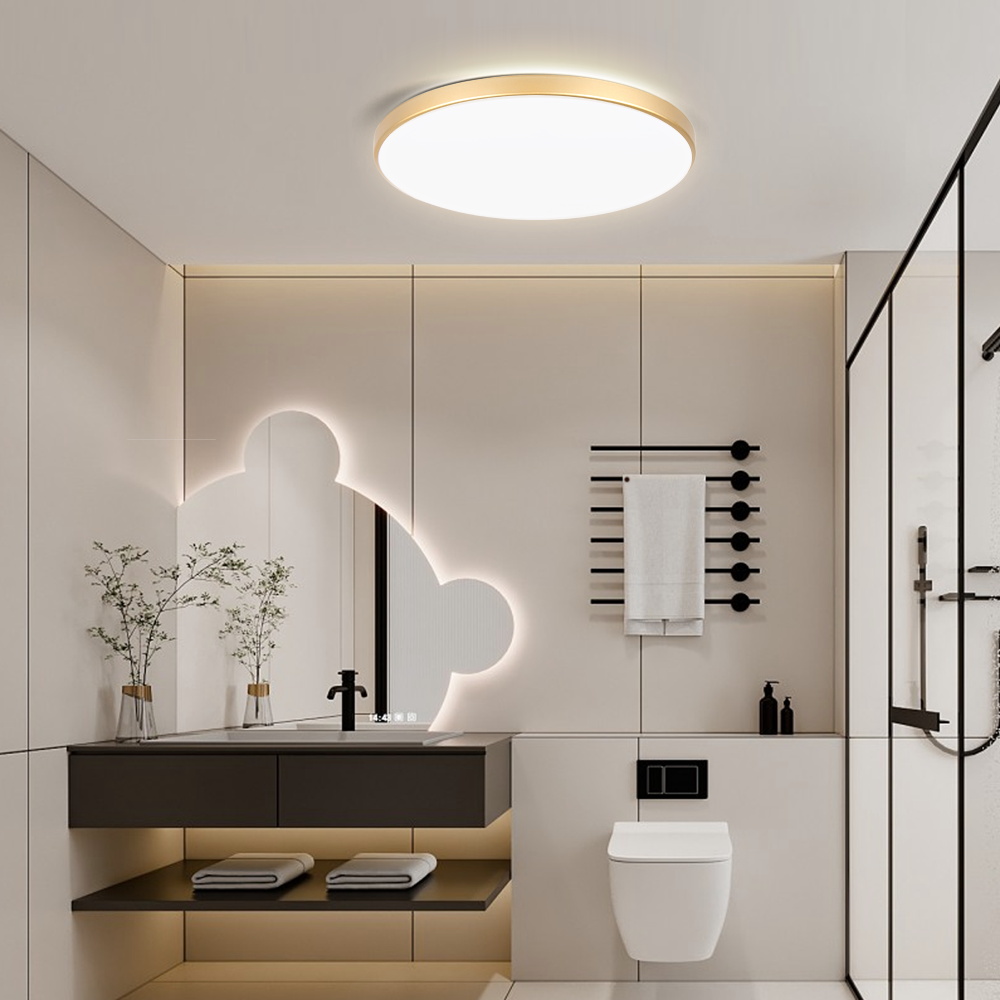 3 Colour Dimmable LED Ceiling Light With Remote Control Modern Ceiling ...