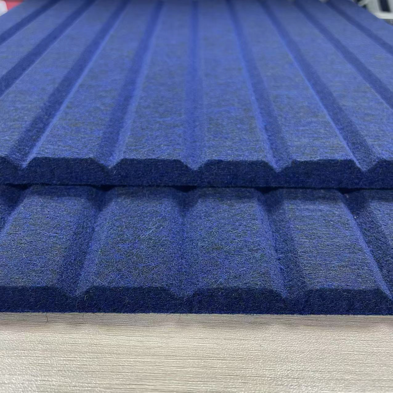 12 Pack Premium Felt Bulletin Board,3D Vertical Slot Design Message