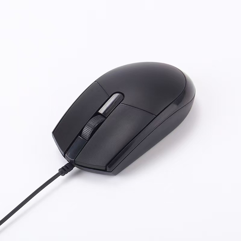 Silent USB Wired Optical Mouse for Computer Game, Office, Business ...