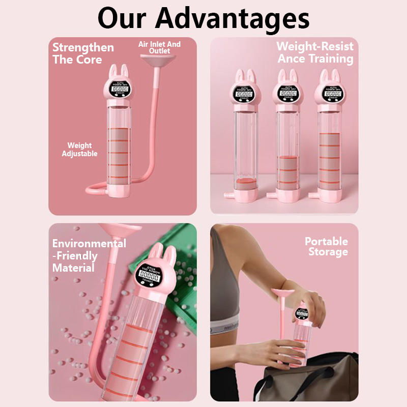 BOTOM HD Digital Display Count Load-Bearing Type Breathing Dumbbell ...
