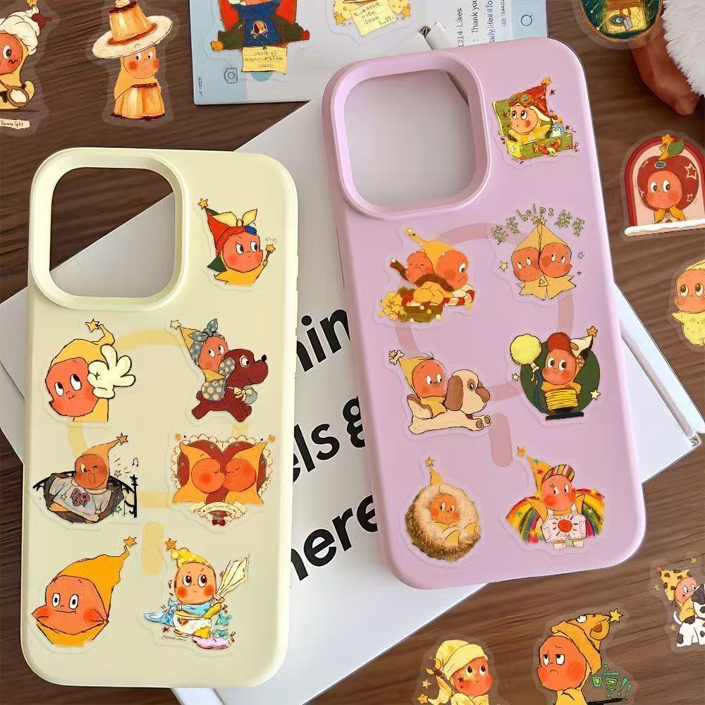100pcs Cute Cartoon Twinkle Twinkle Twin Sticker Kawaii Star Man Decal ...