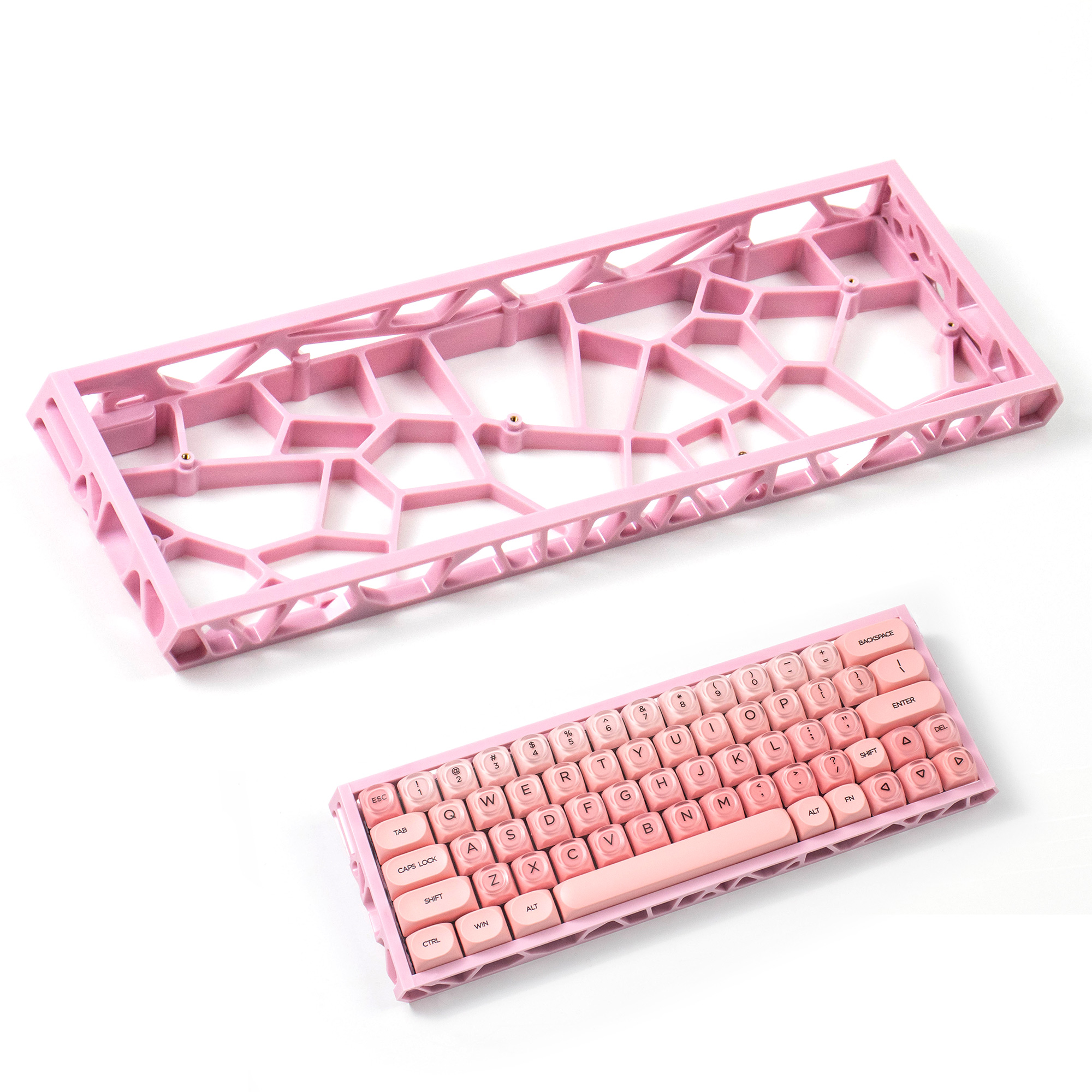 RT60 60% Mechanical Keyboard hollow PC Case for Mechanical Gaming ...