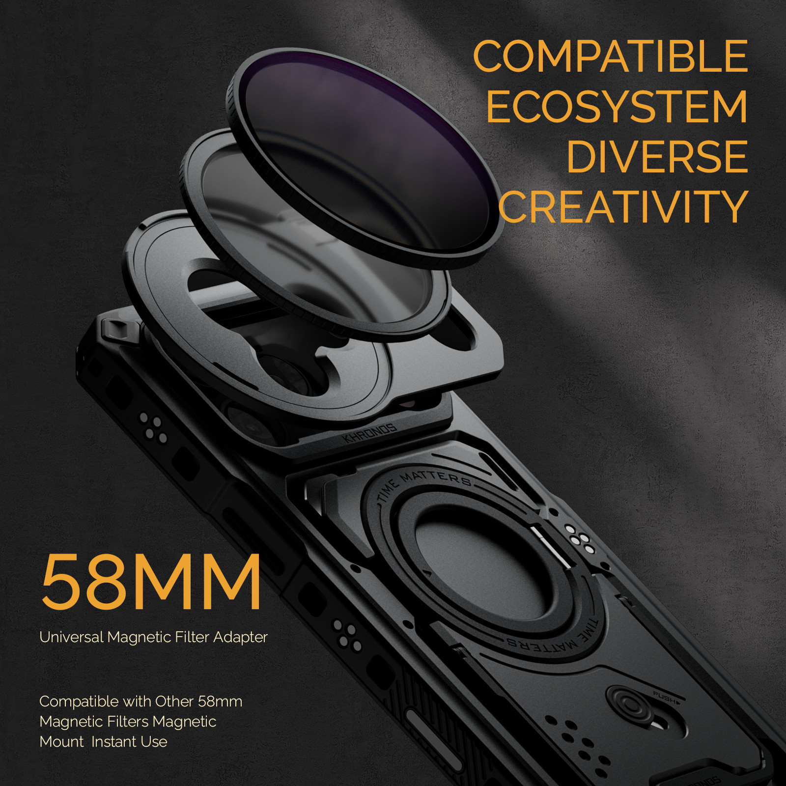 TILTA Khronos iPhone 17 Pro/Pro Max Phone Case Ultimate Kit with Focus ...