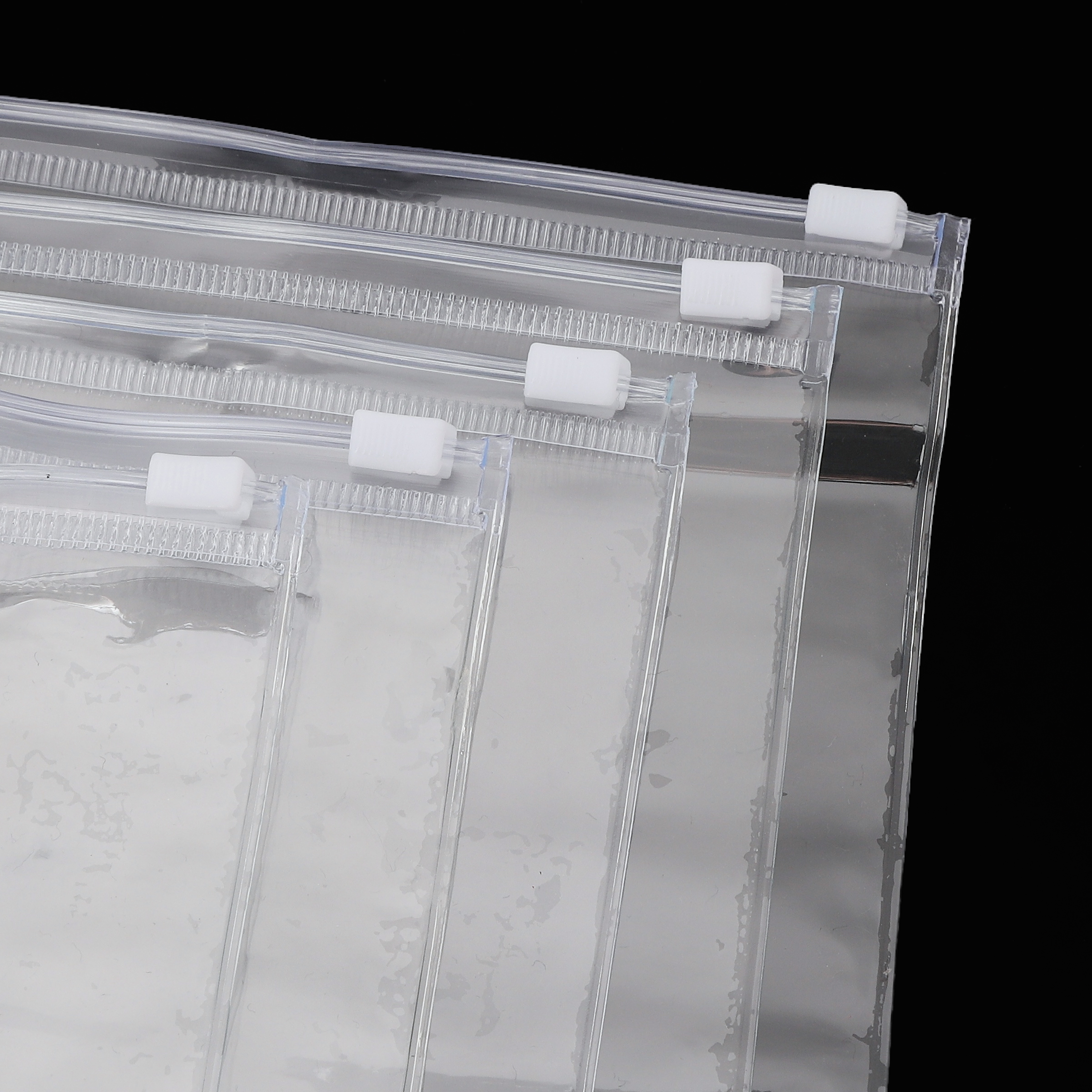 Transparent PVC Ziplock Jewelry Bags - Reclosable, Thickened, Self ...