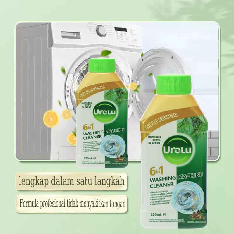 Urolu Pine Scent 6in1 Washing Machine Cleaner 250ml – Kills 99.9% of ...