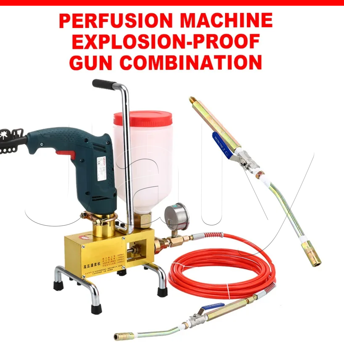 910W PU Grouting Polyurethane Injection Machine / PU injection pump ...