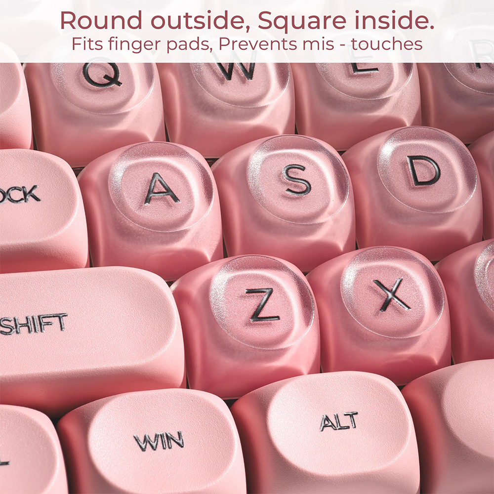 Lipstick Jelly Keycaps - MOA /HOA Profile 132Key PBT+PC Material Custom ...