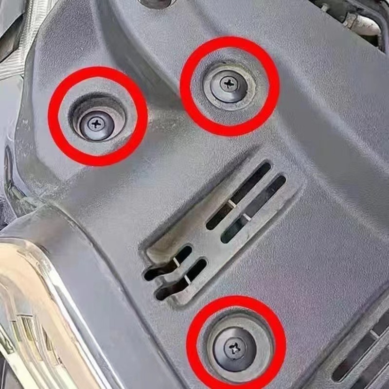 Plastic rivets for car bumpers, screw fasteners, fenders, black rivets ...