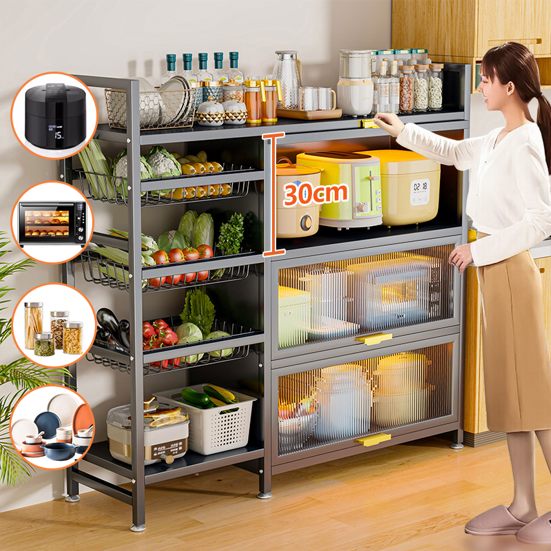 Cambond Multifunctional Kitchen Storage Rack Microwave Oven Cabinet ...