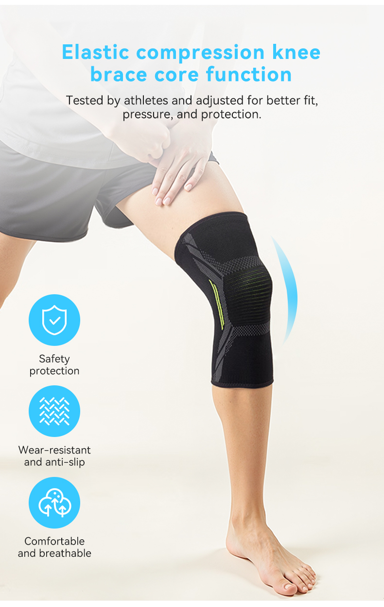 Sleeves Knee Guard Compression Knee Pads Men Women Basketball Arthritis ...