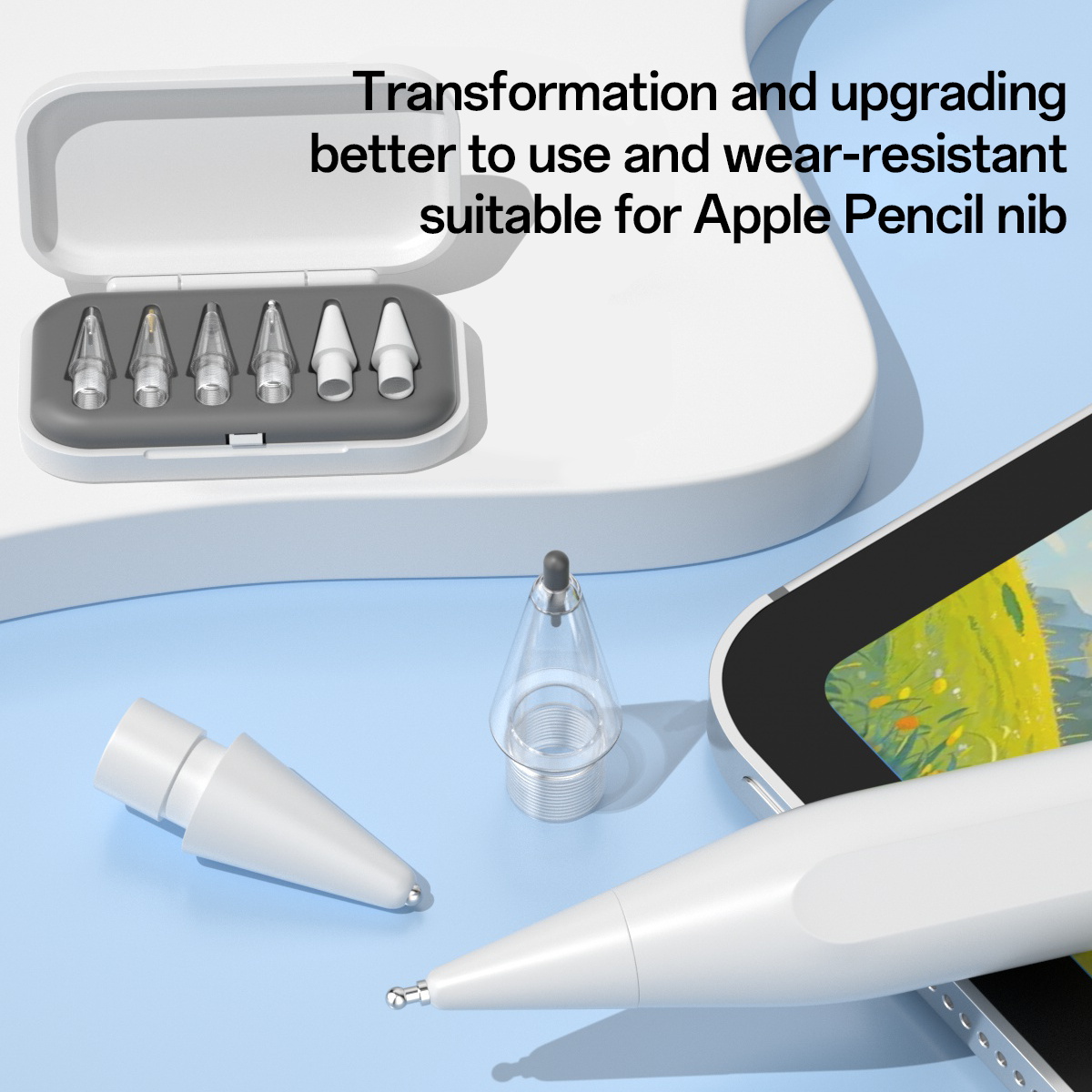 Suitable for Apple Pencil replaceable needle tube durable writing pen ...