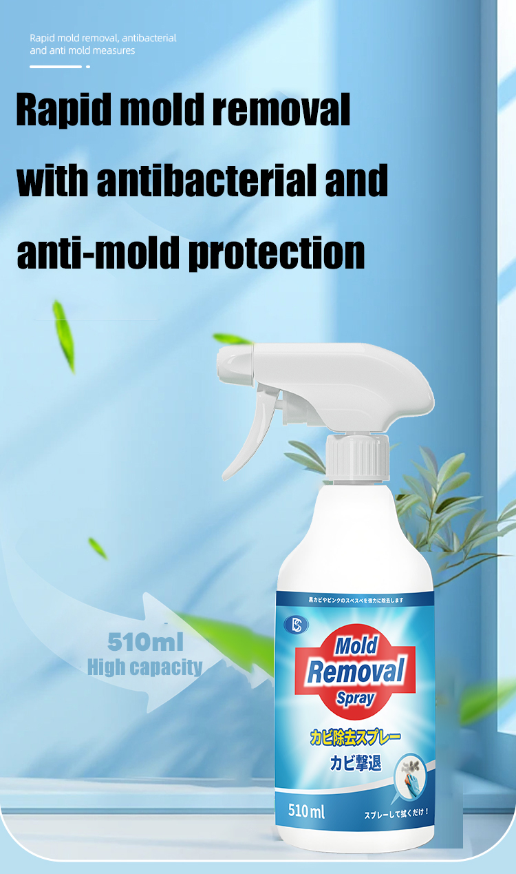 Walls Look Brand New mold remover spray magic clean stain mold stain ...