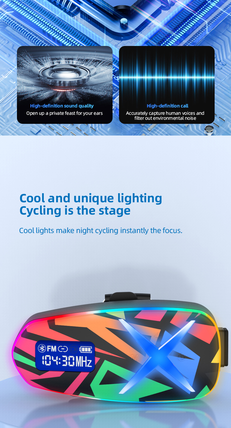 【K16 NEW】Motorcycle Helmet Headset Bluetooth 6.0 Music Sharing&500M 4 ...