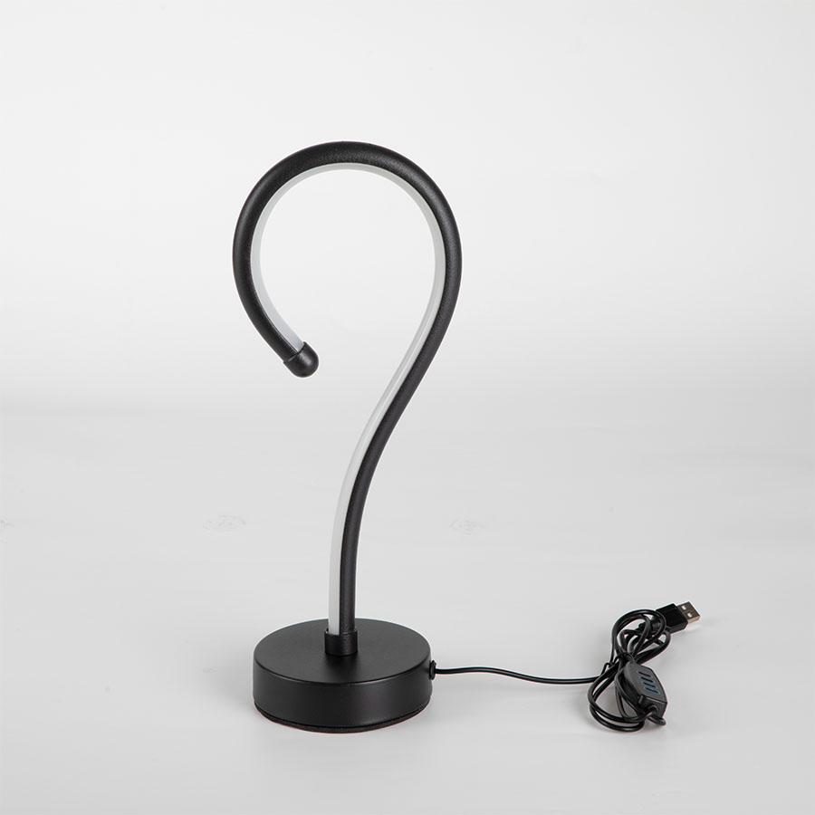 Creative Question Mark Shaped LED Table Lamp With Three-Step Dimmable ...