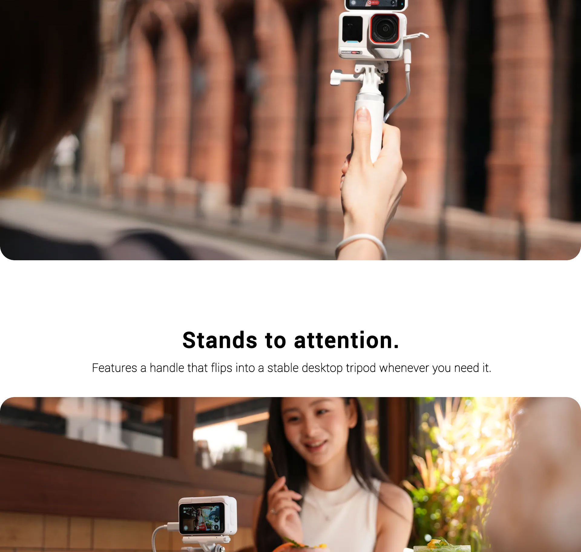 Insta360 Mini Power Handle for Insta360 GO Ultra/Ace Pro 2，Insta360 GO ...