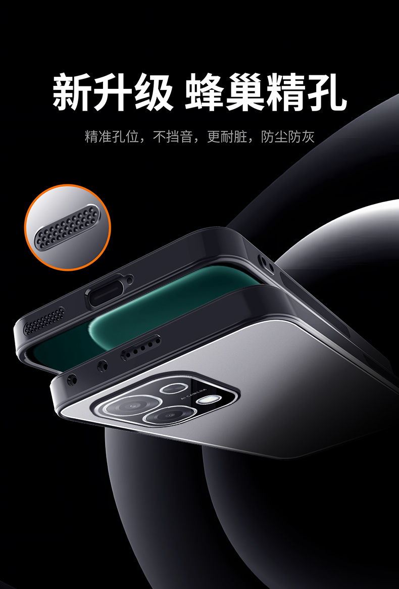OPPO A6 Pro 5G Case For OPPO A6 Pro 5G (CPH2781)[aluminum Alloy All-inclusive Lens TPU Shockproof Phone Case Cover] | Singapore - View #8