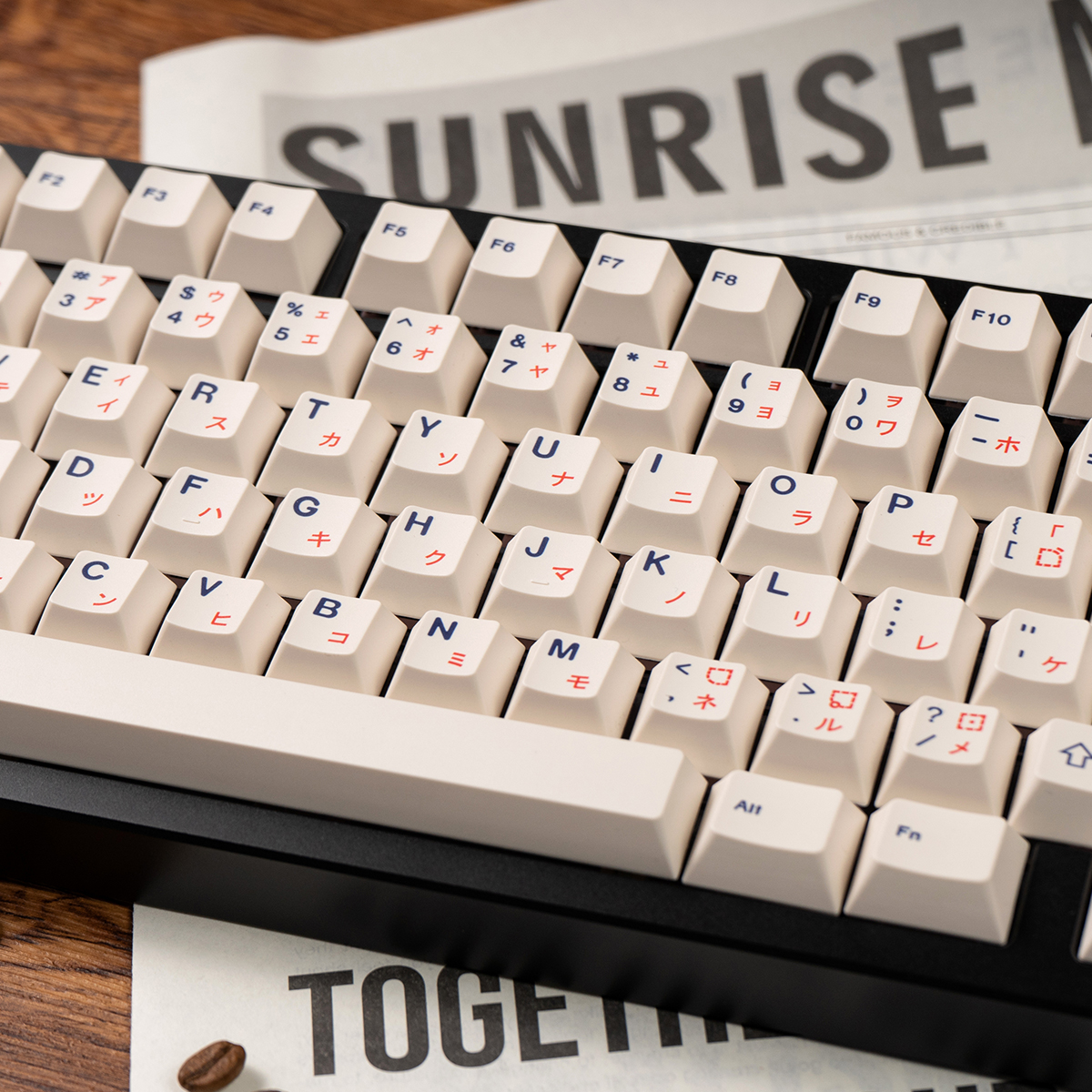 Baseball Theme Keycaps Japanese root Off-white PBT Cherry Profile ...