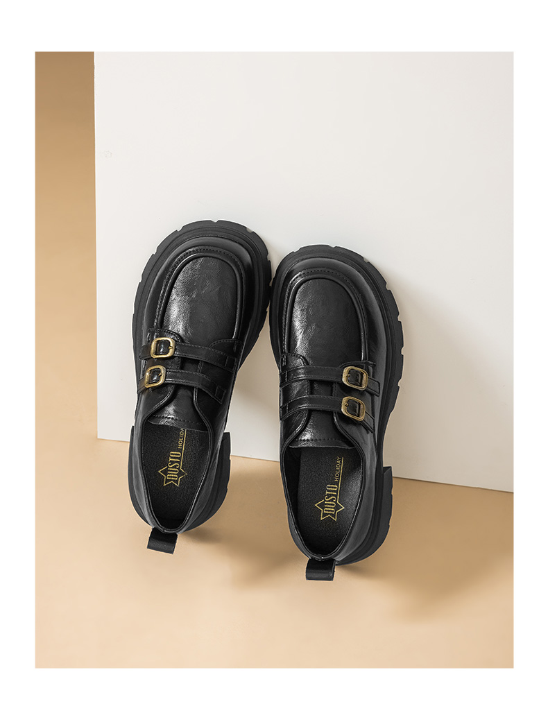 DUSTO Loafers New Soft-Soled Thick-Soled Women's Shoes DW25Q1605A ...