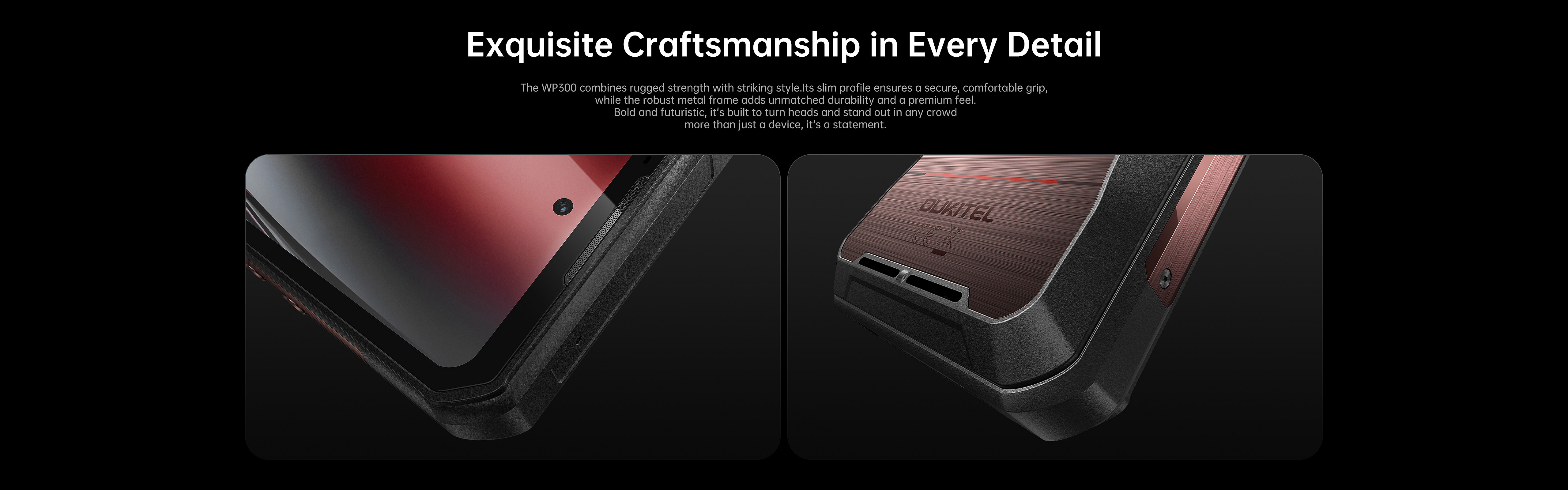 OUKITEL WP300 16000mAh 36GB+512GB Rugged Phone Modular petachable ...