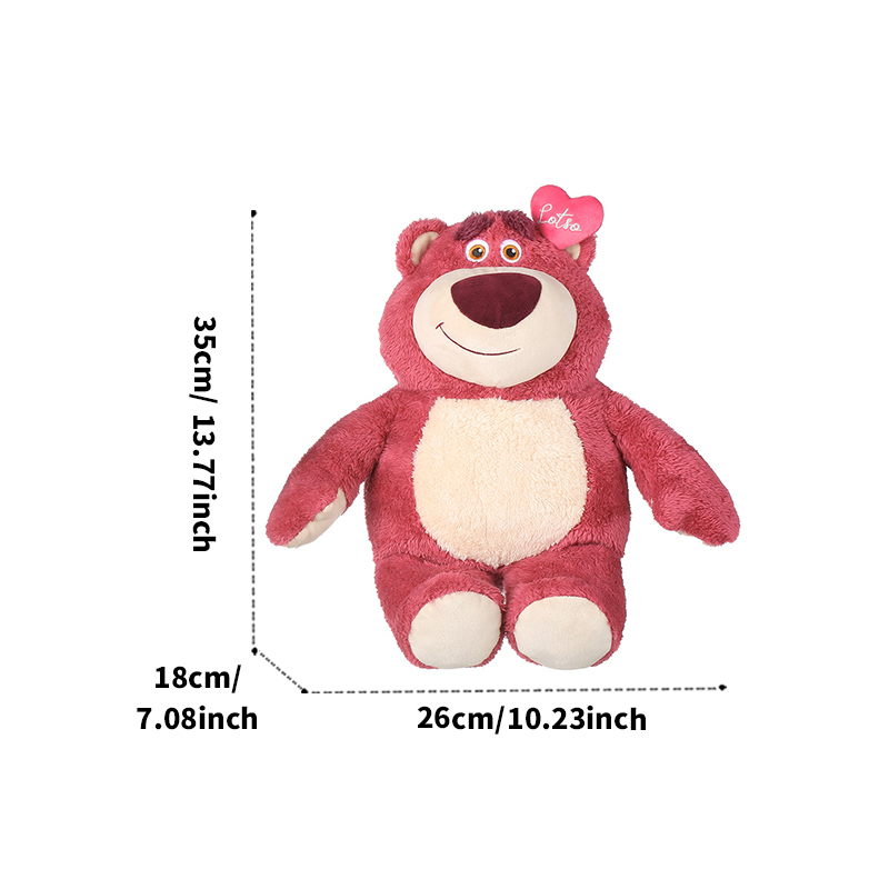 MINISO Disney Pixar Lotso Series - Heart-Shaped Small Plush Doll with ...