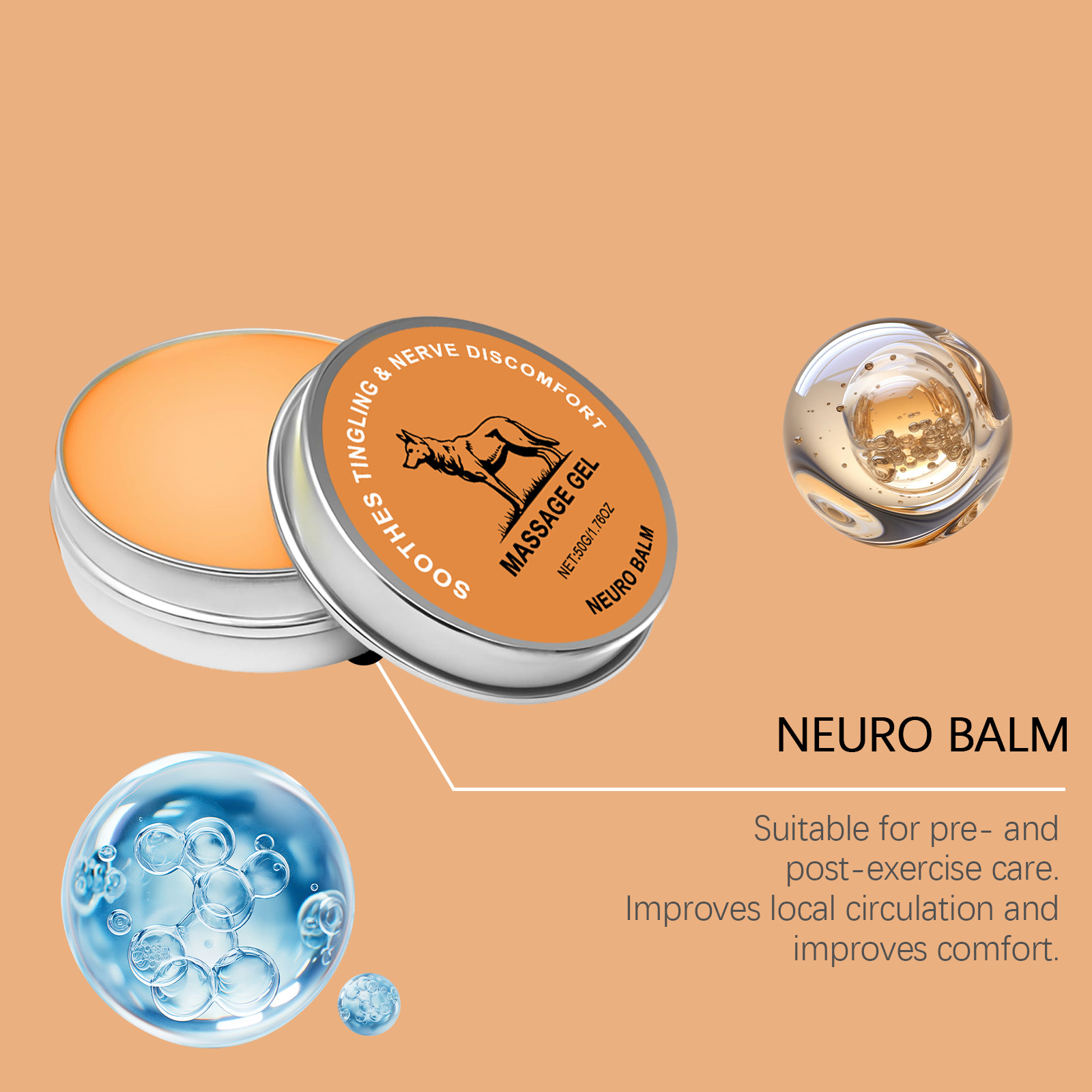 Joint Bone Pain Relief Cream Daily Care Relieve Discomfort Cool ...