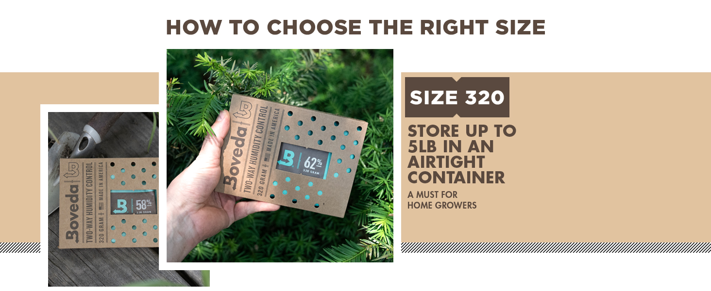 Boveda 62% RH Two-Way Humidity Control Packs - for Storing 1 oz ...