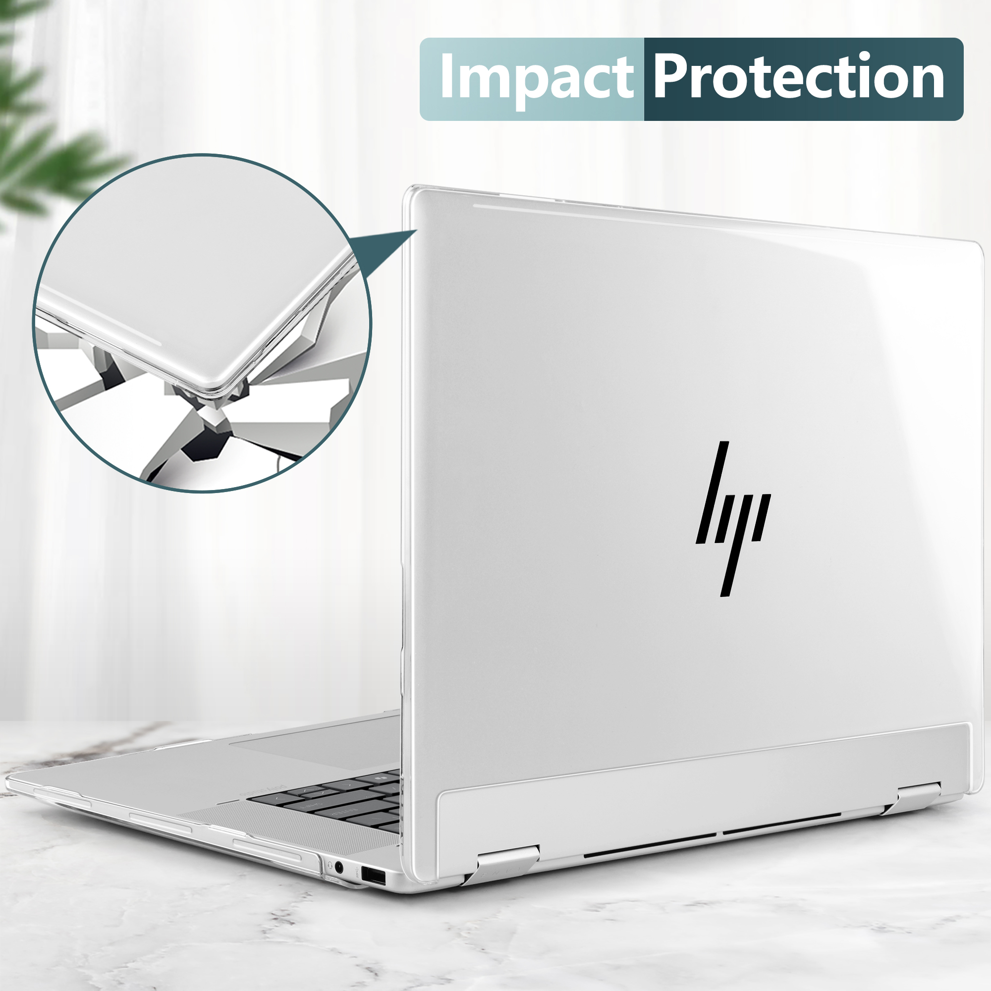 Crystal Clear Case for HP Envy x360 16 inch 2 in 1 Laptop 2024 Cover ...