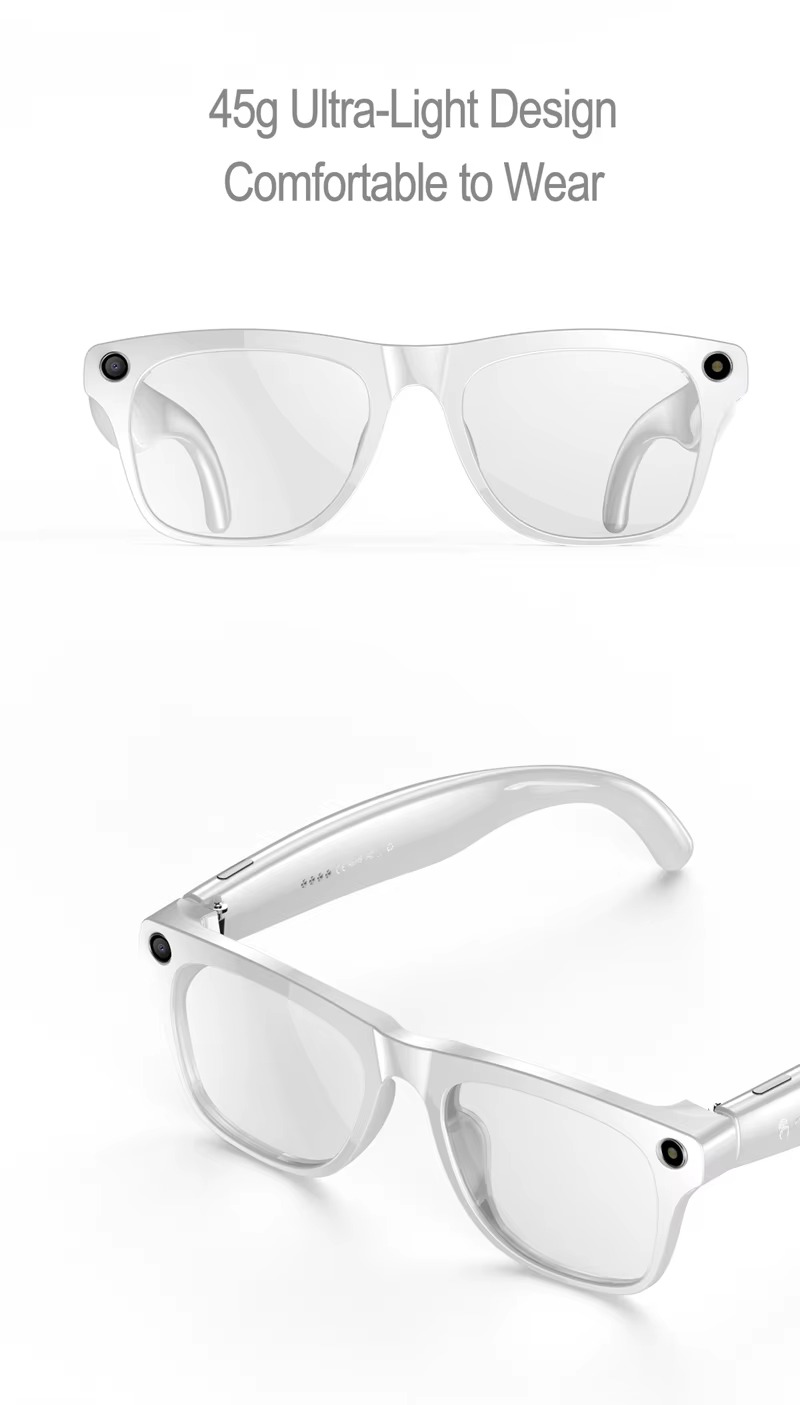 Ai Smart Glasses with Camera,Ai Glasses with Chat GPT,Smart Glasses with Camera and Bluetooth