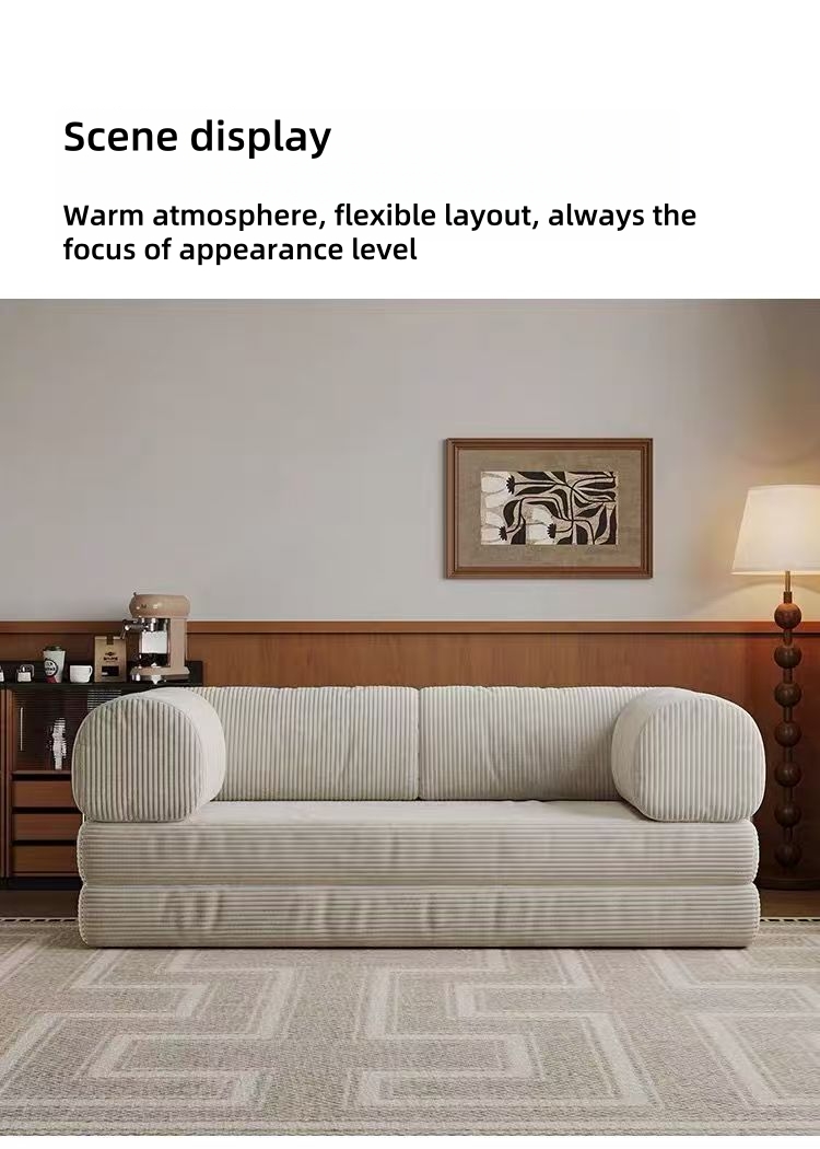 Compressed Sofa Bed Recliner Foldable Tatami Sofa - Multifunctional for ...