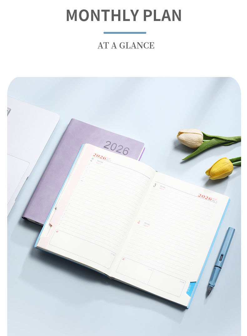 Daily Work Efficiency Notepad | Student Record Notebook with Time ...