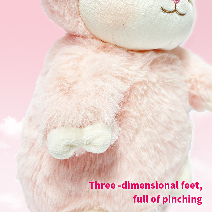 MINISO Sheep bleat Sakura wool series - aesthetic standing plush doll ...