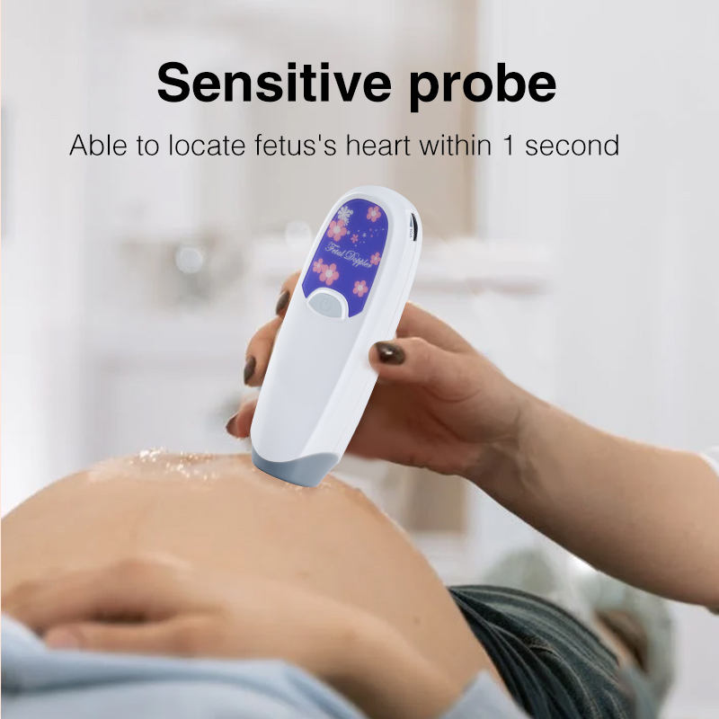 Sales!!! Fetal Doppler Heartbeat Detector Portable Pregnant Baby ...