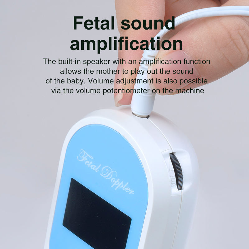 Sales!!! Fetal Doppler Heartbeat Detector Portable Pregnant Baby ...