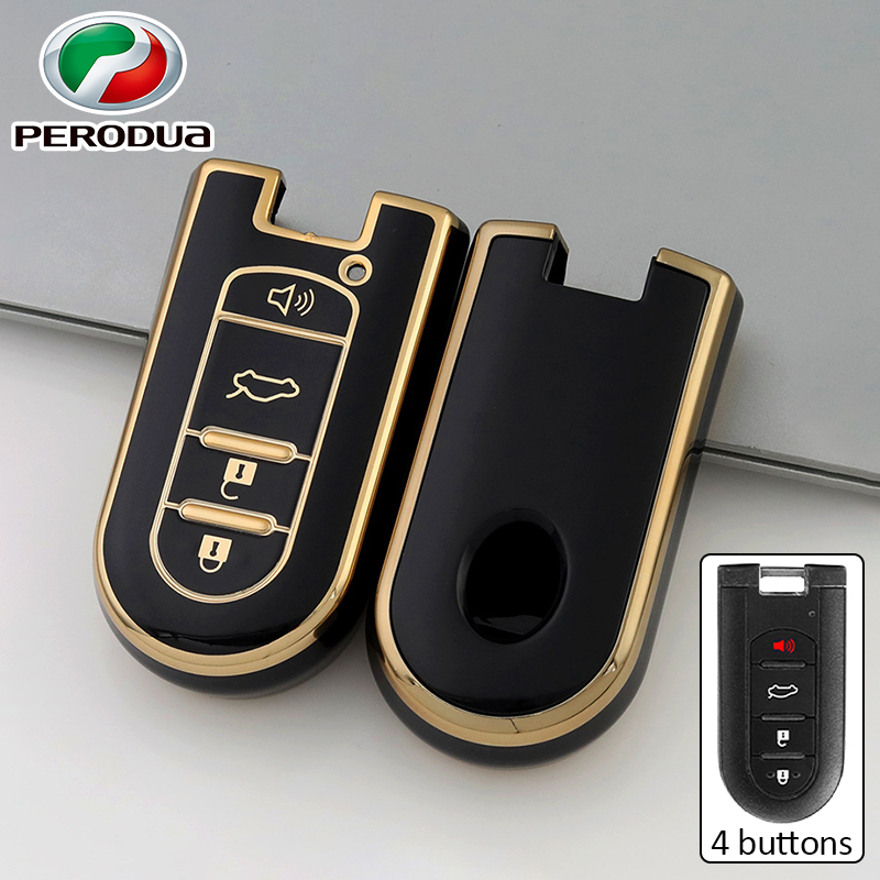 Perodua key cover for Axia Myvi Aruz Bezza key casing remote Bezza 2025 ...