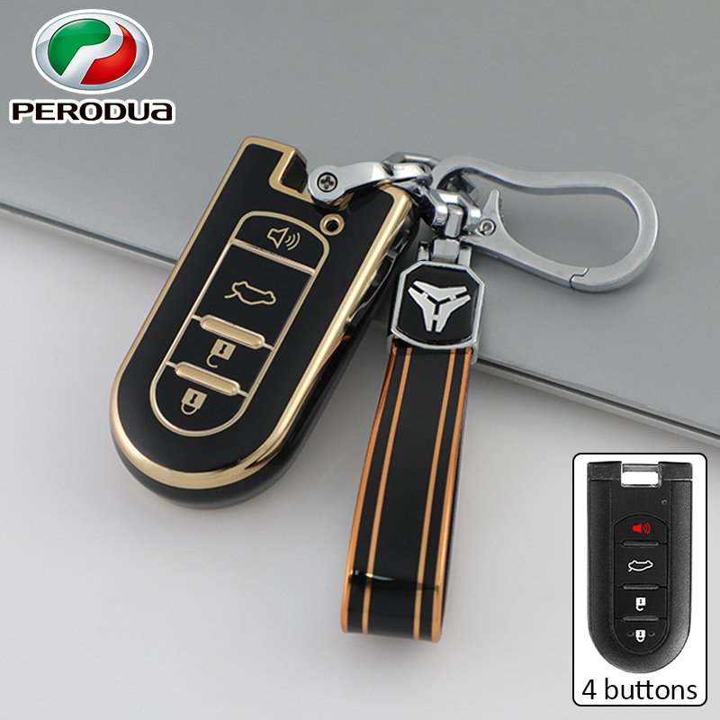 Perodua key cover for Axia Myvi Aruz Bezza key casing remote Bezza 2025 ...