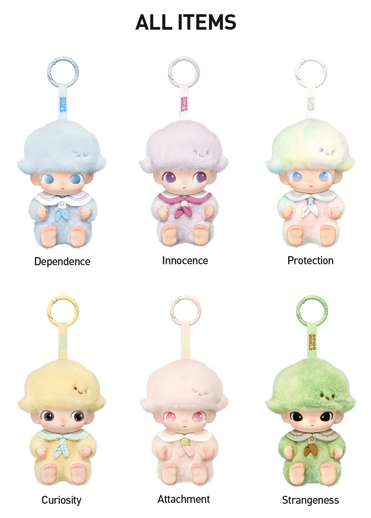 POP MART DIMOO Journal of New Life Series Vinyl Plush Pendant Blind Box ...