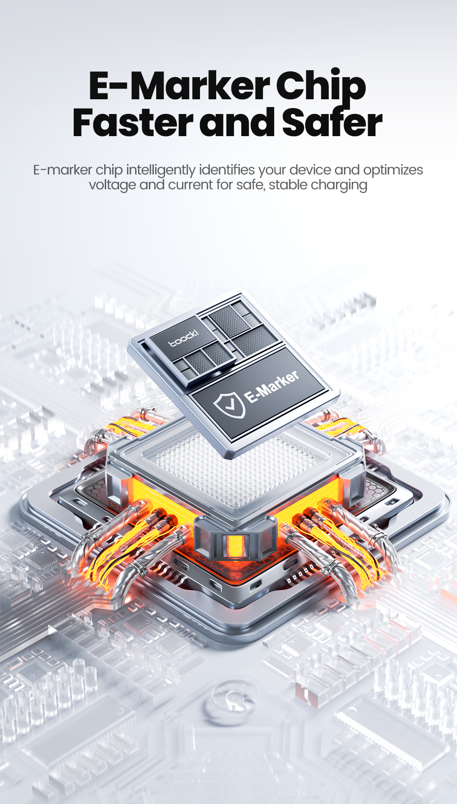 Twitch 240W Super Fast Charging Type C to Type C Data Cable With Smart ...