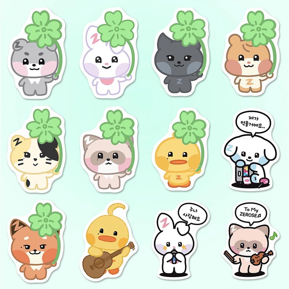 54pcs Cartoon ZEROBASEONE Sticker DIY Phone Water Cup Waterproof ...
