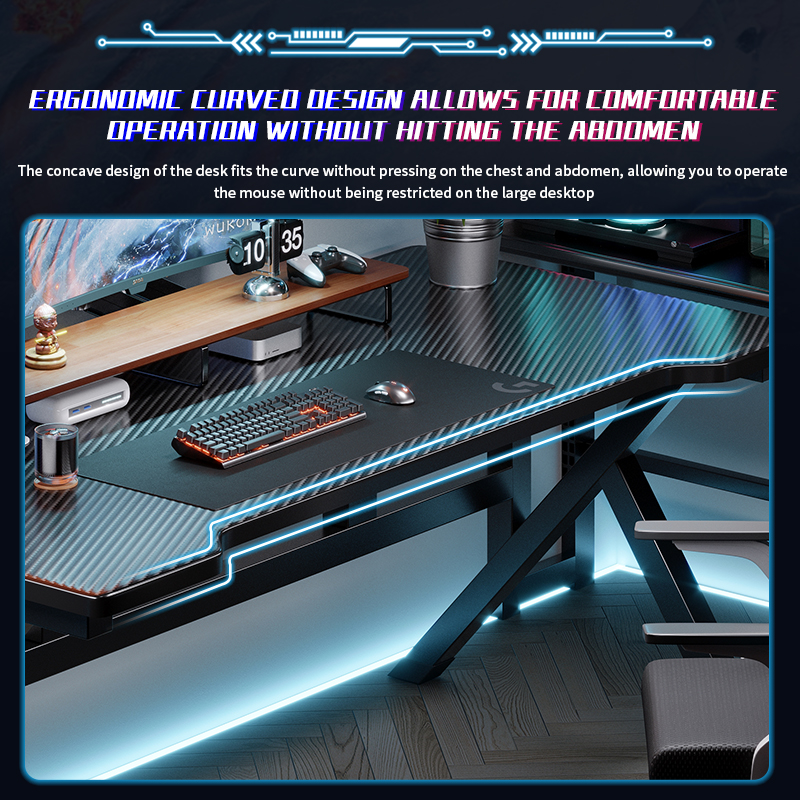 Gaming table computer table Study Desk office desk PC Desk Meja ...